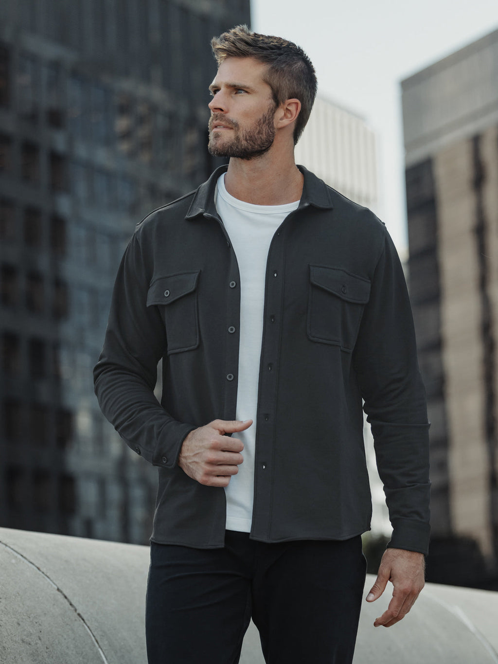 Hyperloop Overshirt | Obsidian Signature-Fit