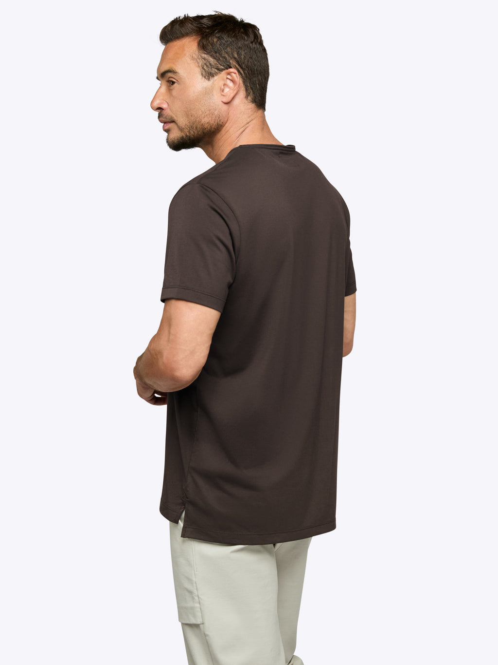 AO Split-Hem Tee | Truffle Signature-Fit PYCA Pro®