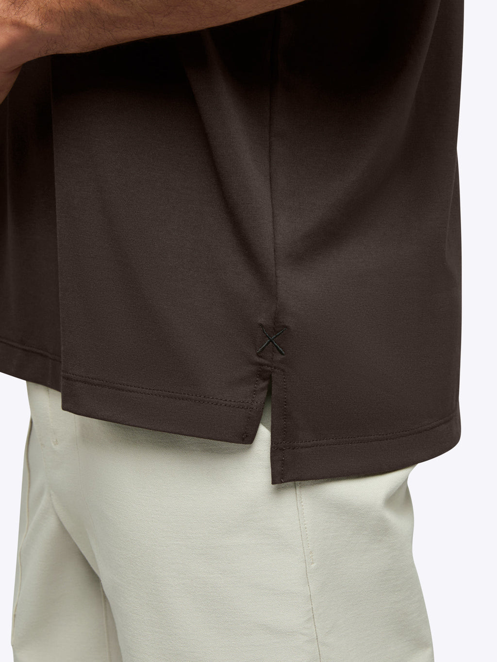 AO Split-Hem Tee | Truffle Signature-Fit PYCA Pro®