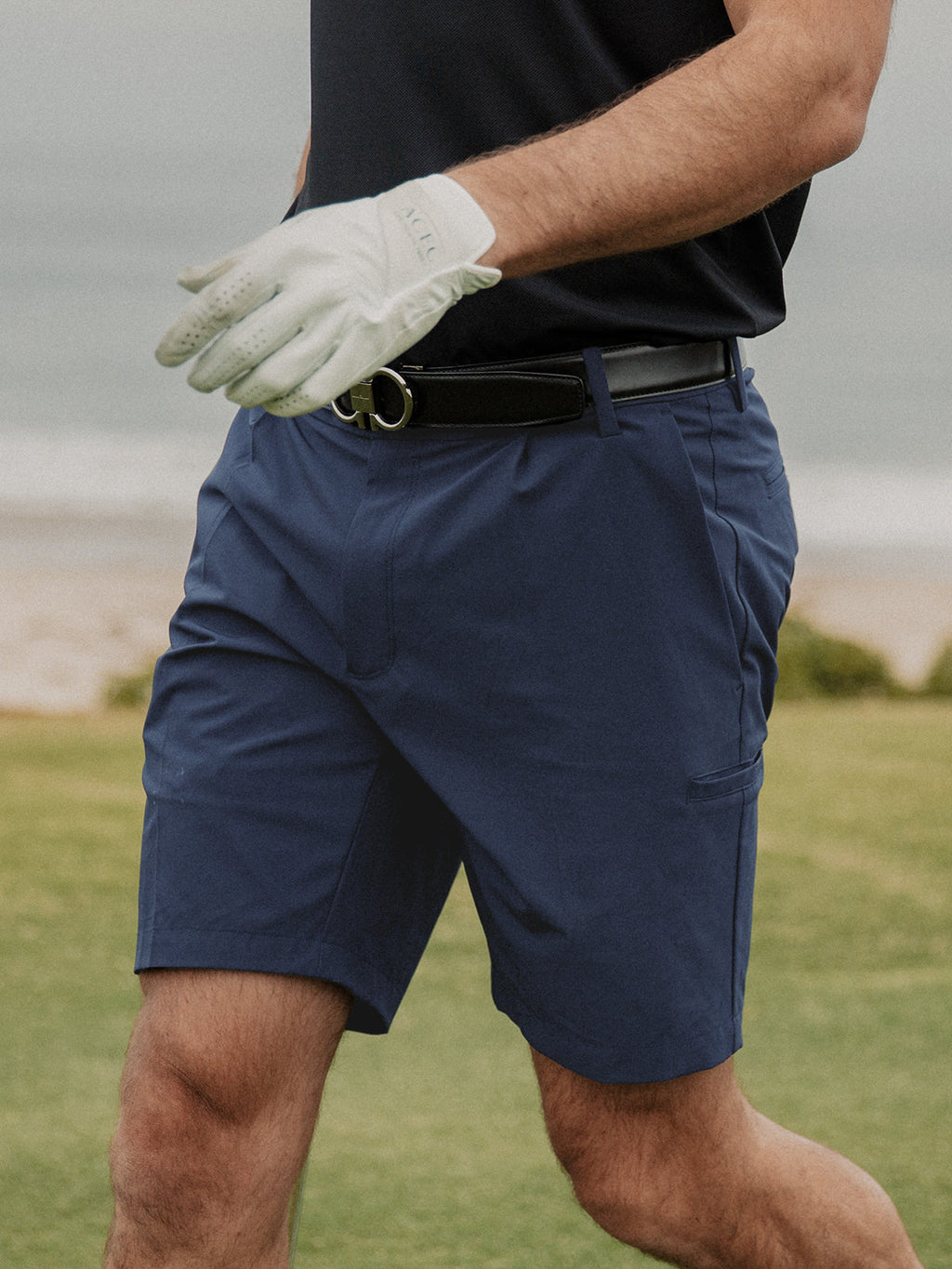 Club Golf Short | Marine Navy Classic-fit