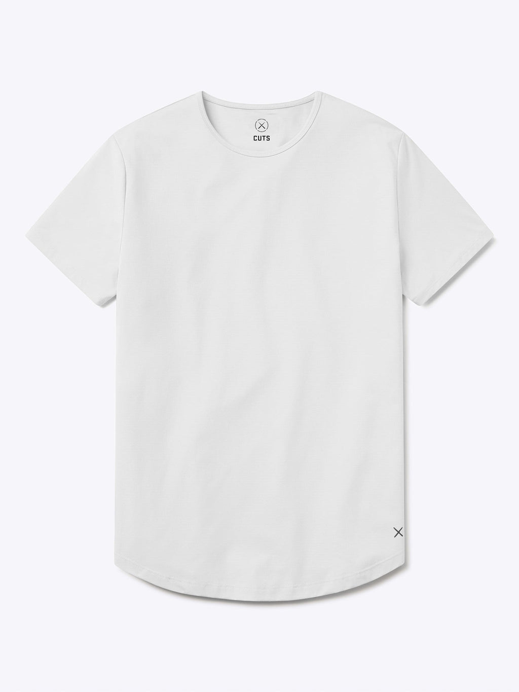 Crossover Active Tee | White Signature-Fit