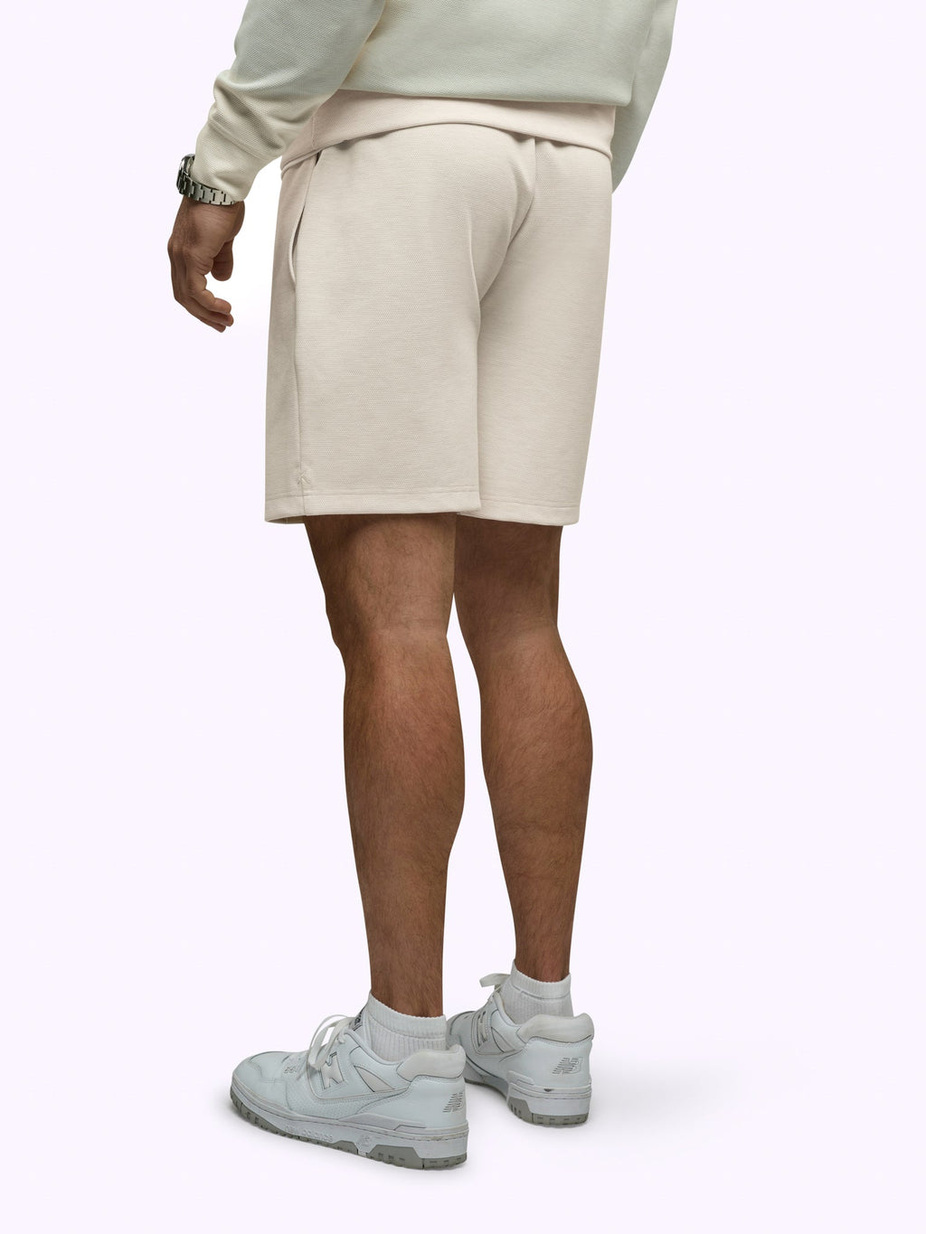 Uptown Pique Pintuck Shorts | Wheat Classic-Fit