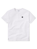 Branded Frame Tee | White Relaxed-fit Cotton PYCA