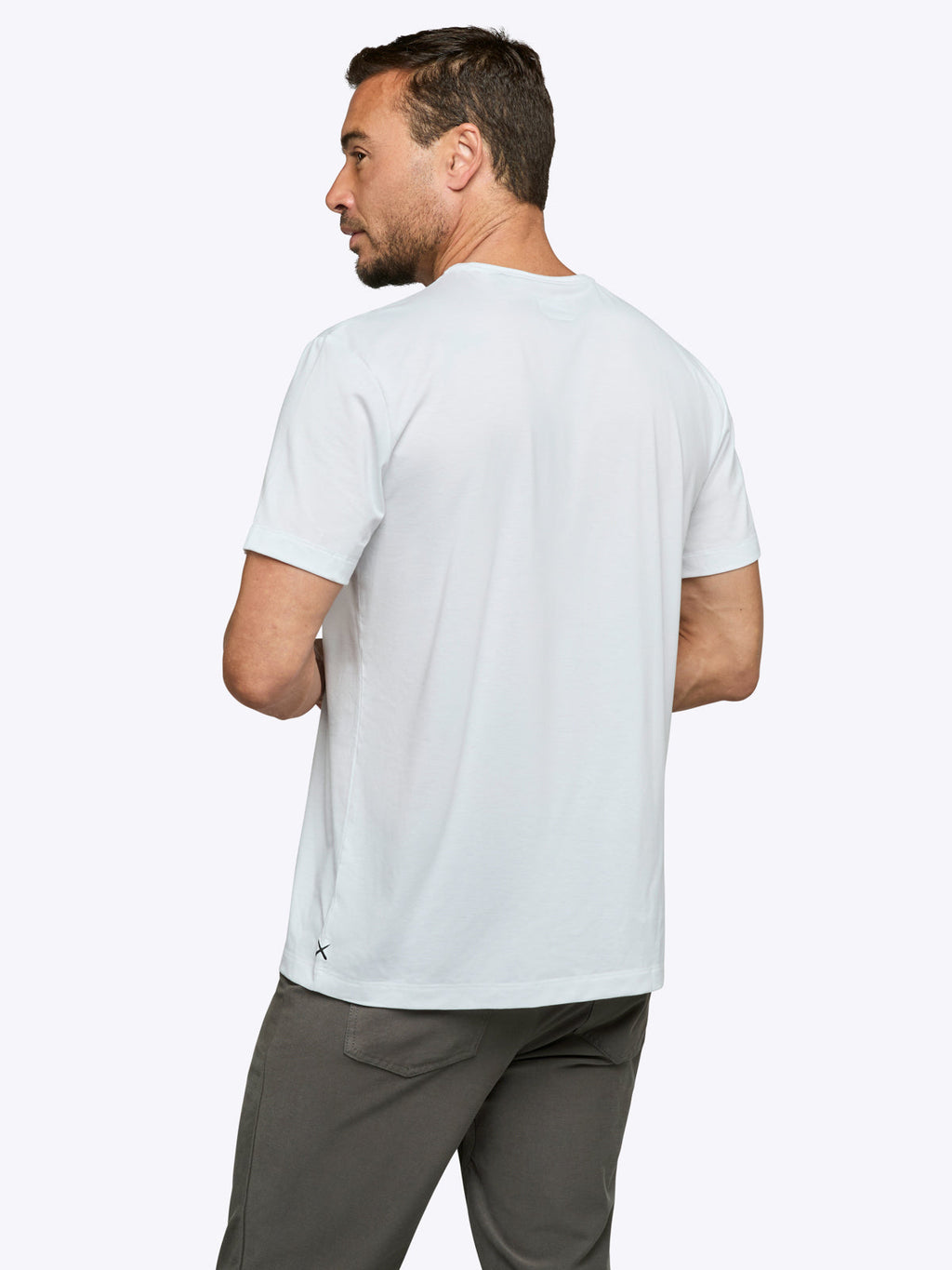 AO Forever Tee  | White Classic-Fit PYCA Pro®