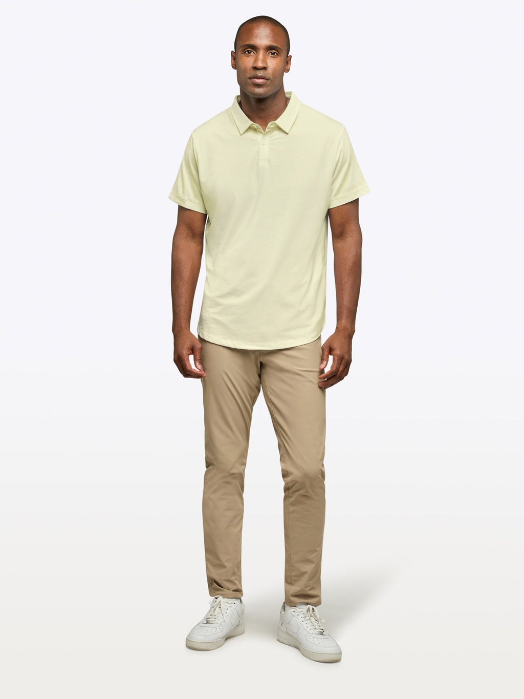 AO Polo | Oyster White Signature-Fit PYCA Pro®