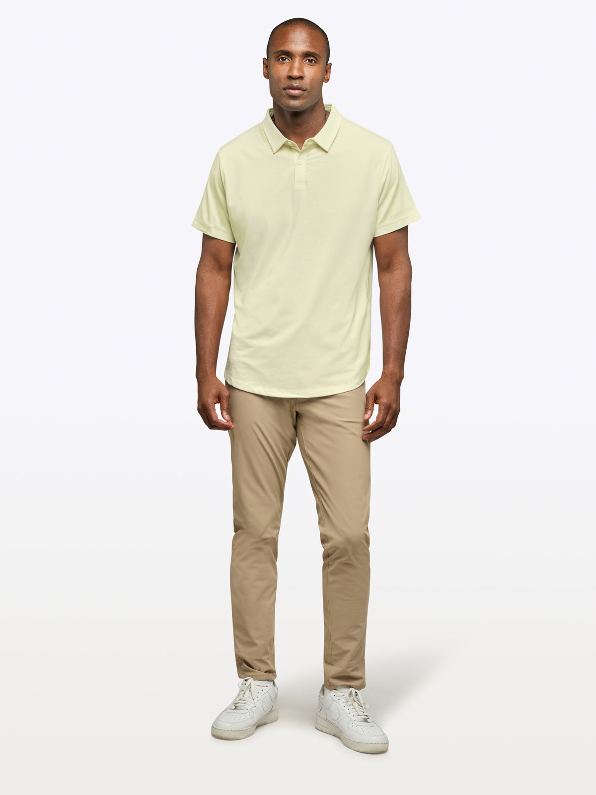 AO Polo | Oyster White Signature-Fit PYCA Pro®
