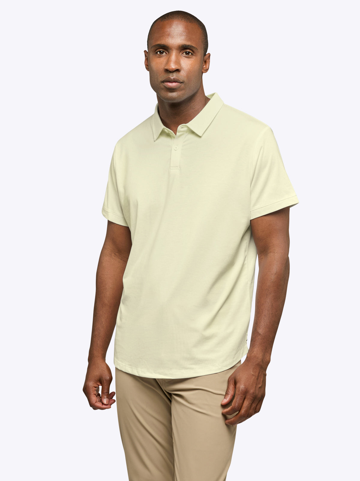 AO Polo | Oyster White Signature-Fit PYCA Pro®
