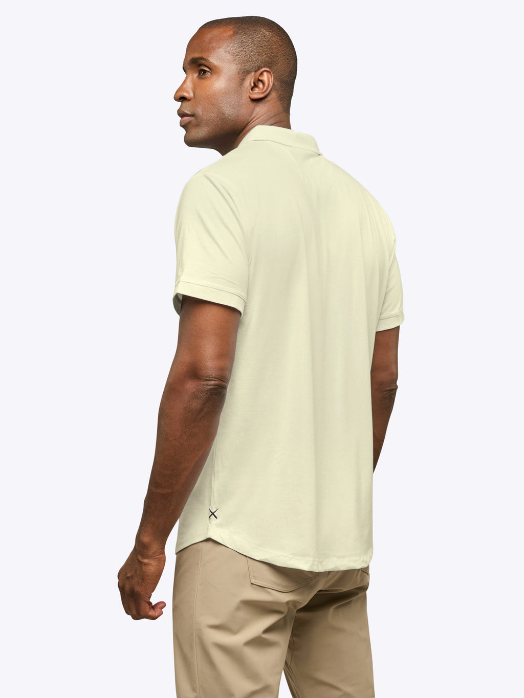 AO Polo | Oyster White Signature-Fit PYCA Pro®