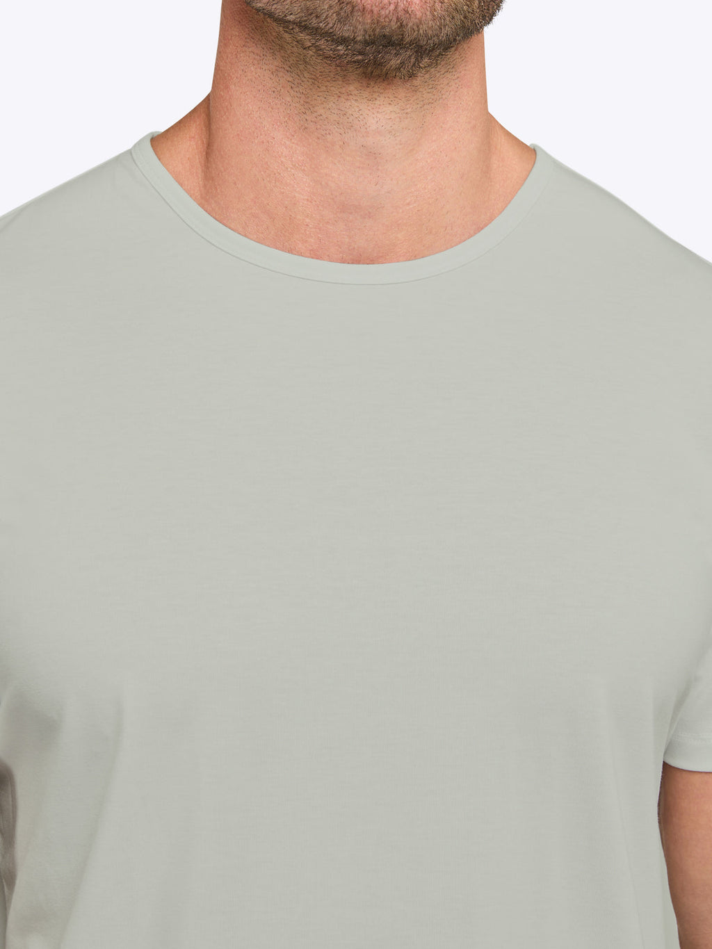 AO Curve-Hem Tee | Morning Dove Signature-Fit PYCA Pro®