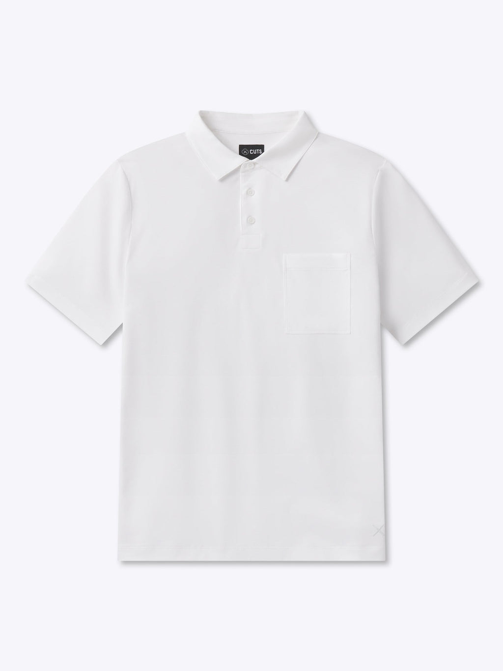 SoHo Interlock Polo | White Classic-Fit