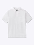 SoHo Interlock Polo | White Classic-Fit