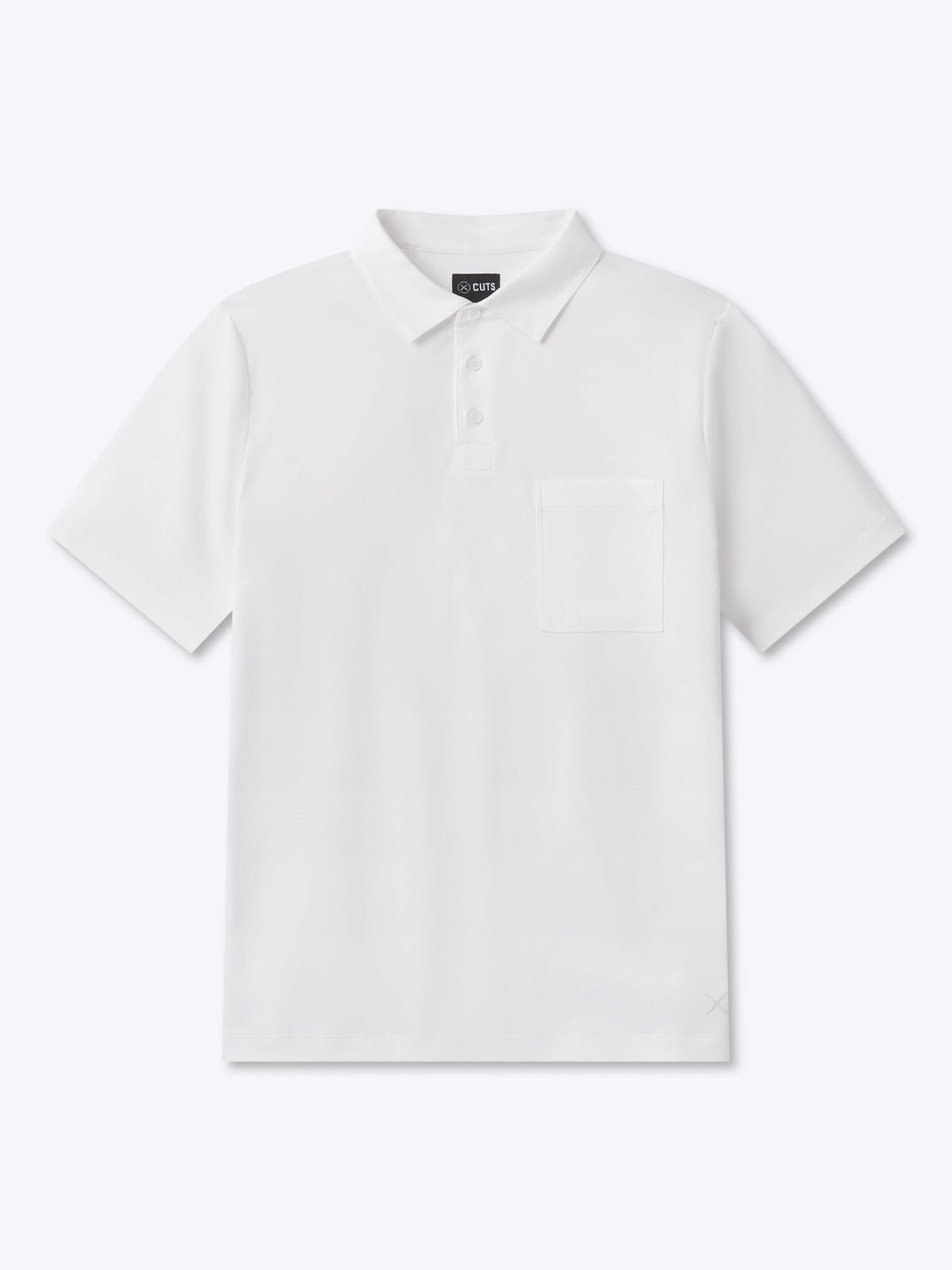 SoHo Interlock Polo | White Classic-Fit