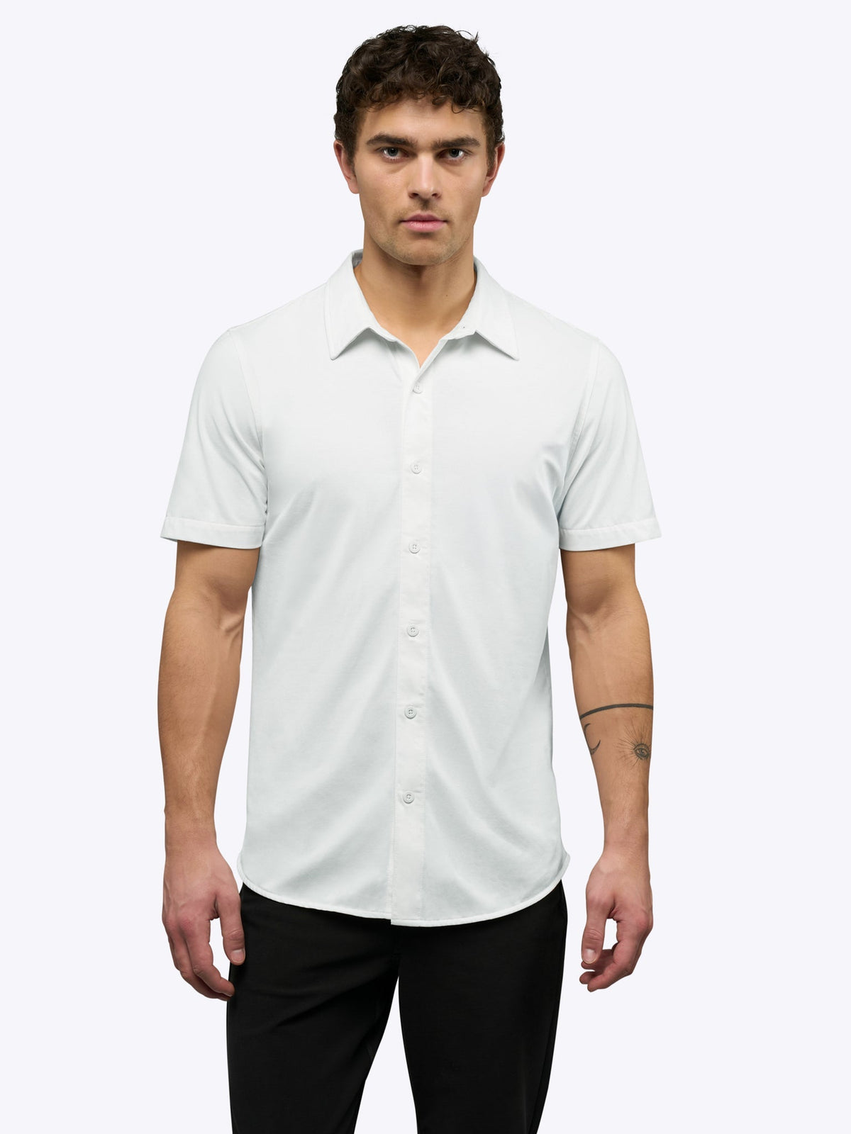 AO Button Up | White Signature-Fit PYCA Pro®