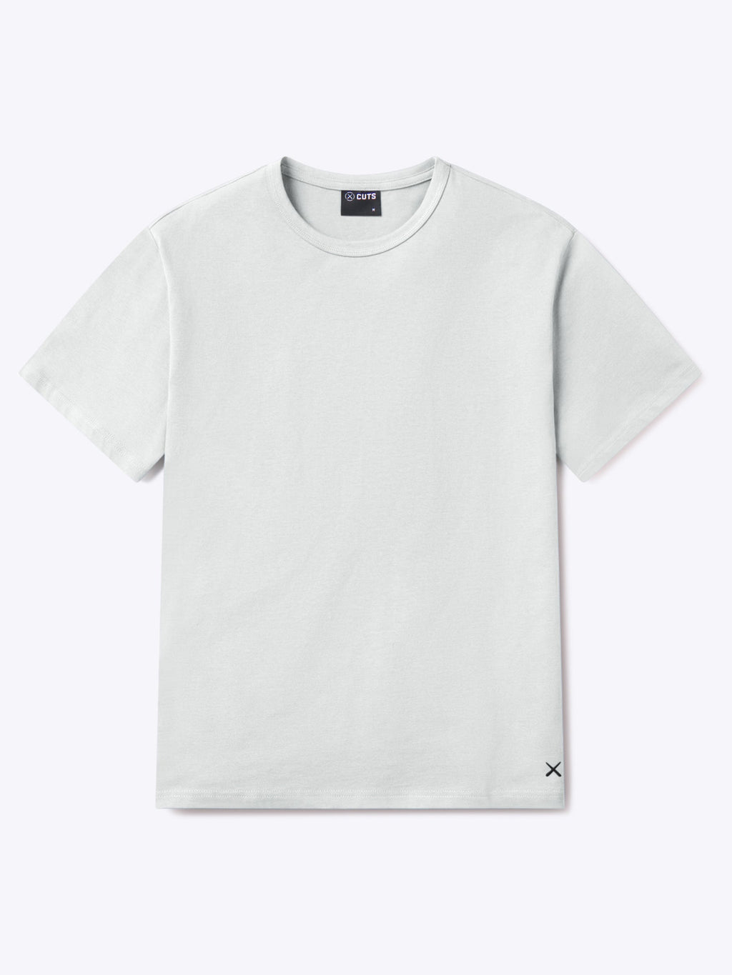 Overtime Oversized Tee | White Relaxed-Fit