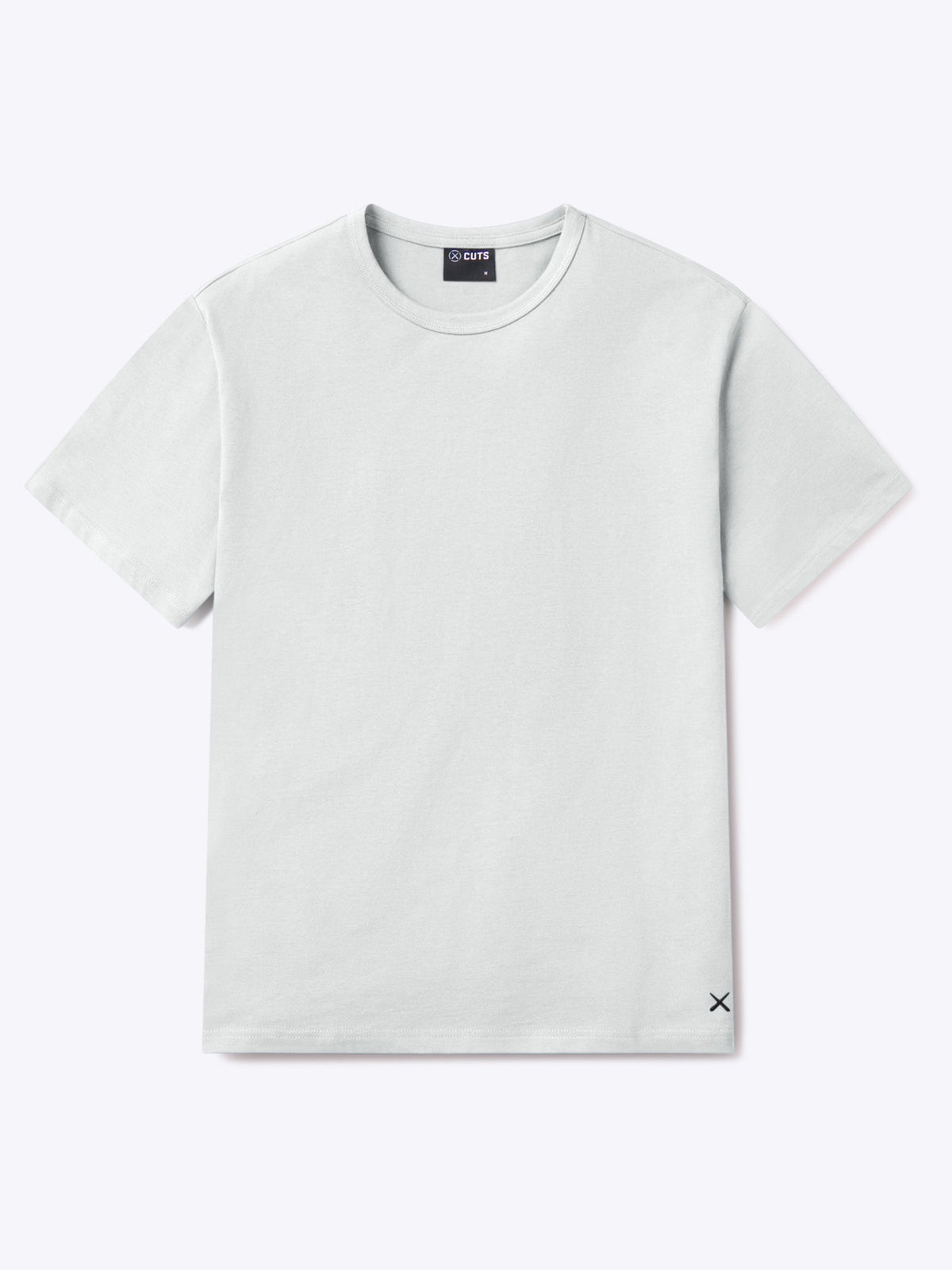 Overtime Oversized Tee | White Relaxed-Fit
