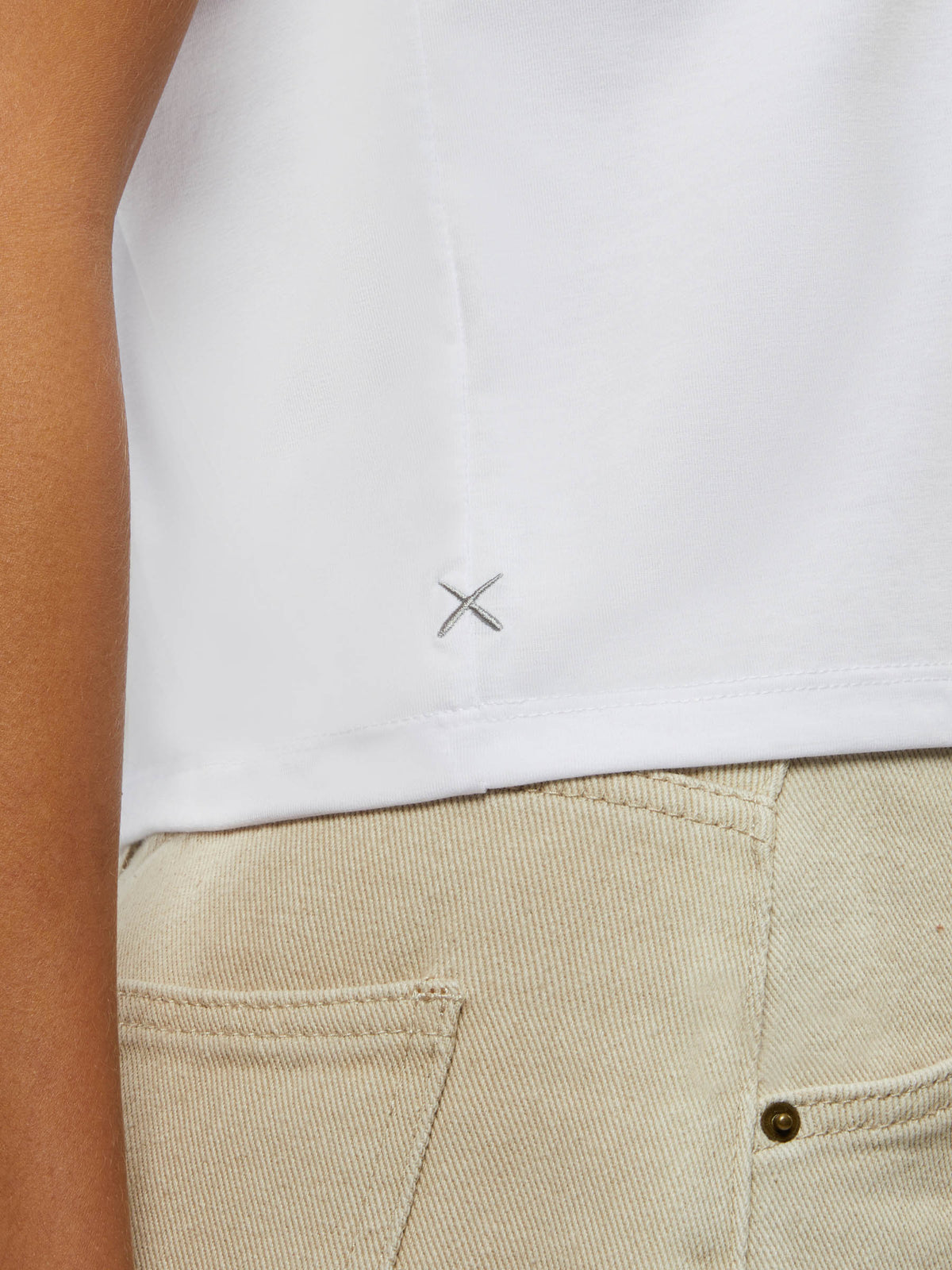 Almost Friday Tee | White Classic-fit PYCA Pro®