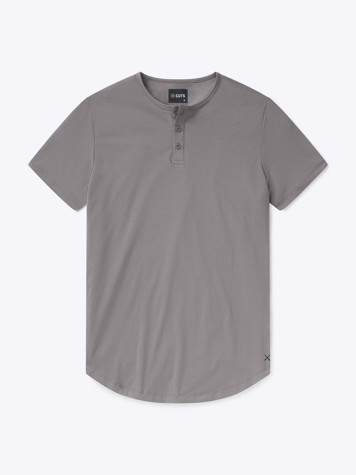 AO Henley Curve-Hem | Wolf Signature-fit PYCA Pro®