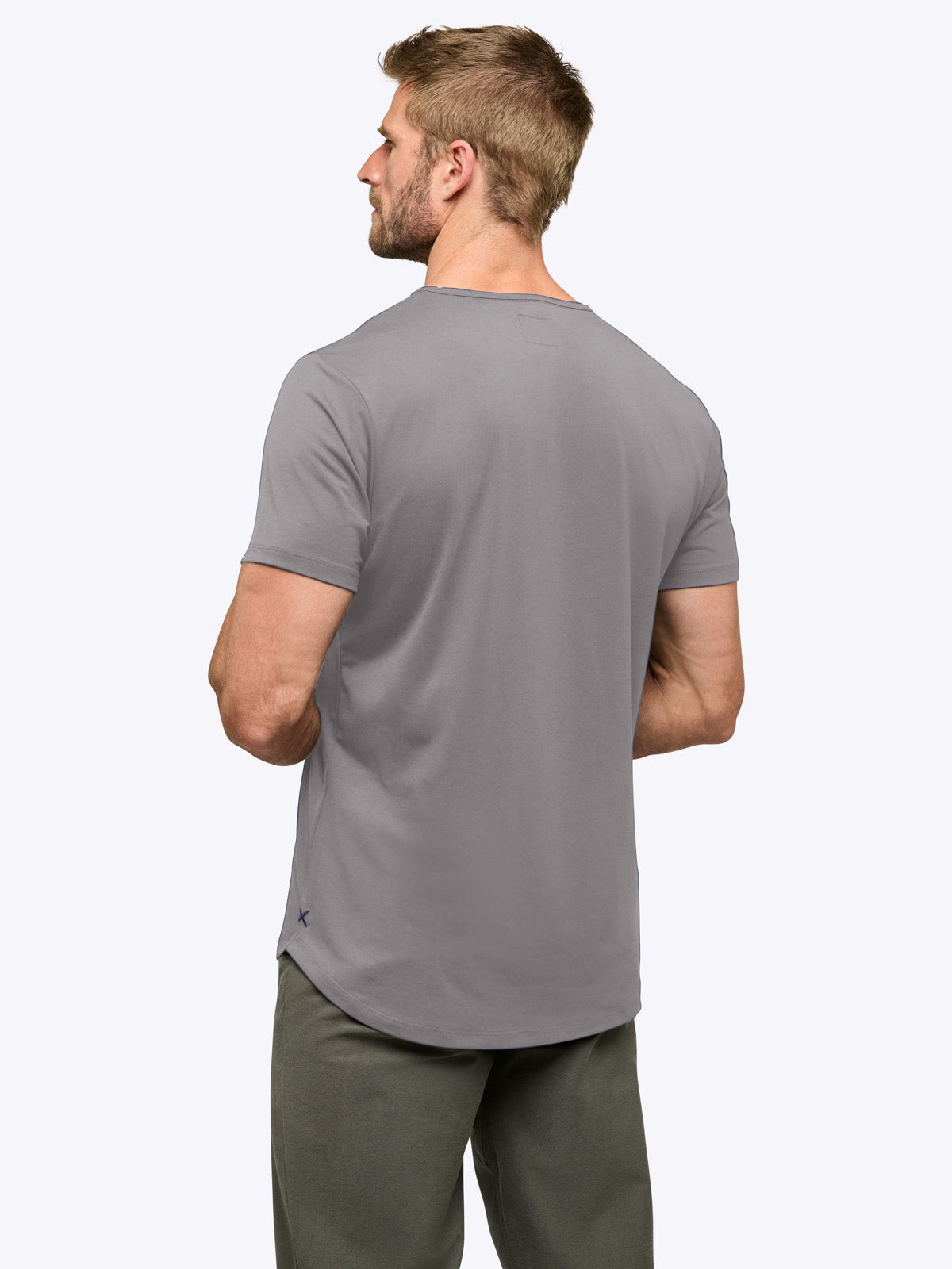 AO Henley Curve-Hem | Wolf Signature-fit PYCA Pro®