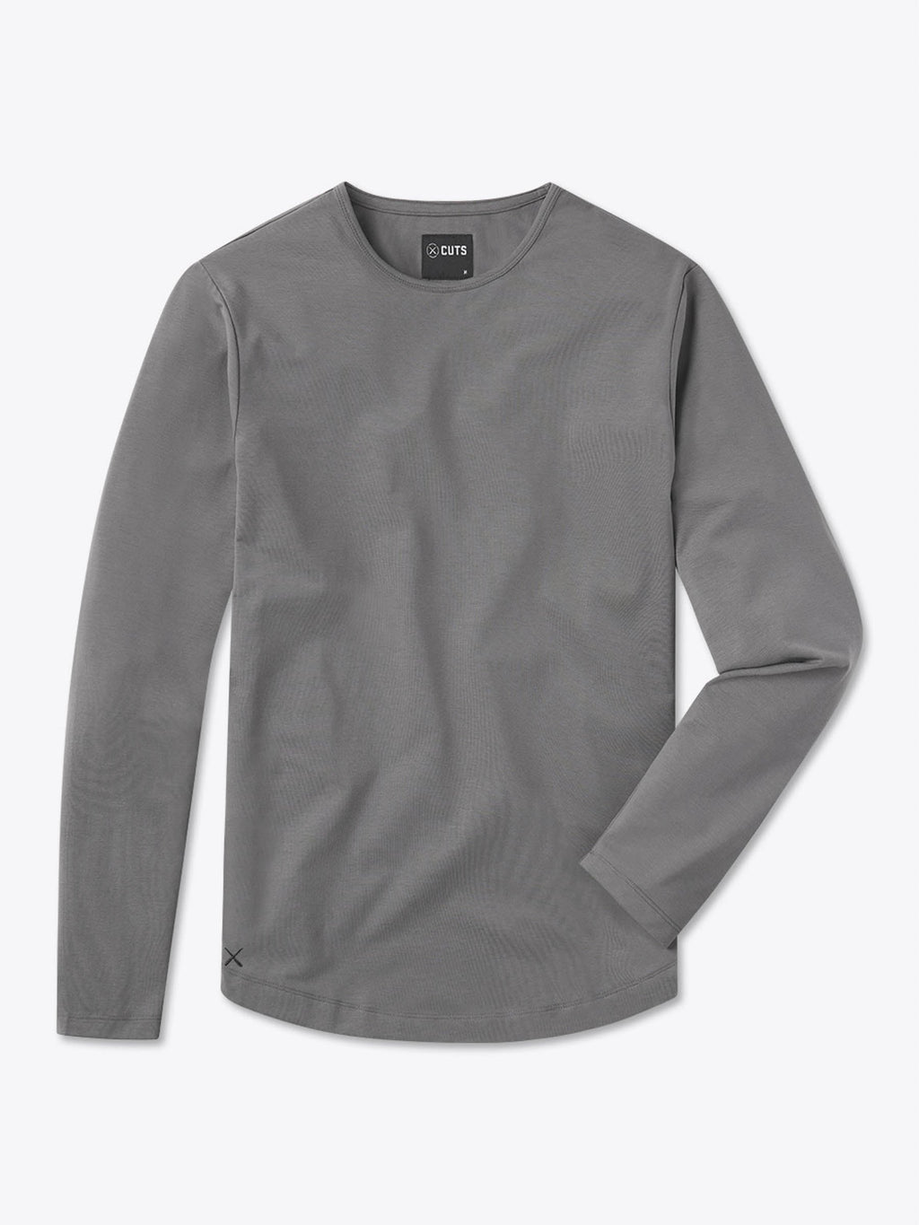 AO Long Sleeve Curve-Hem Tee | Wolf Signature-fit PYCA Pro®