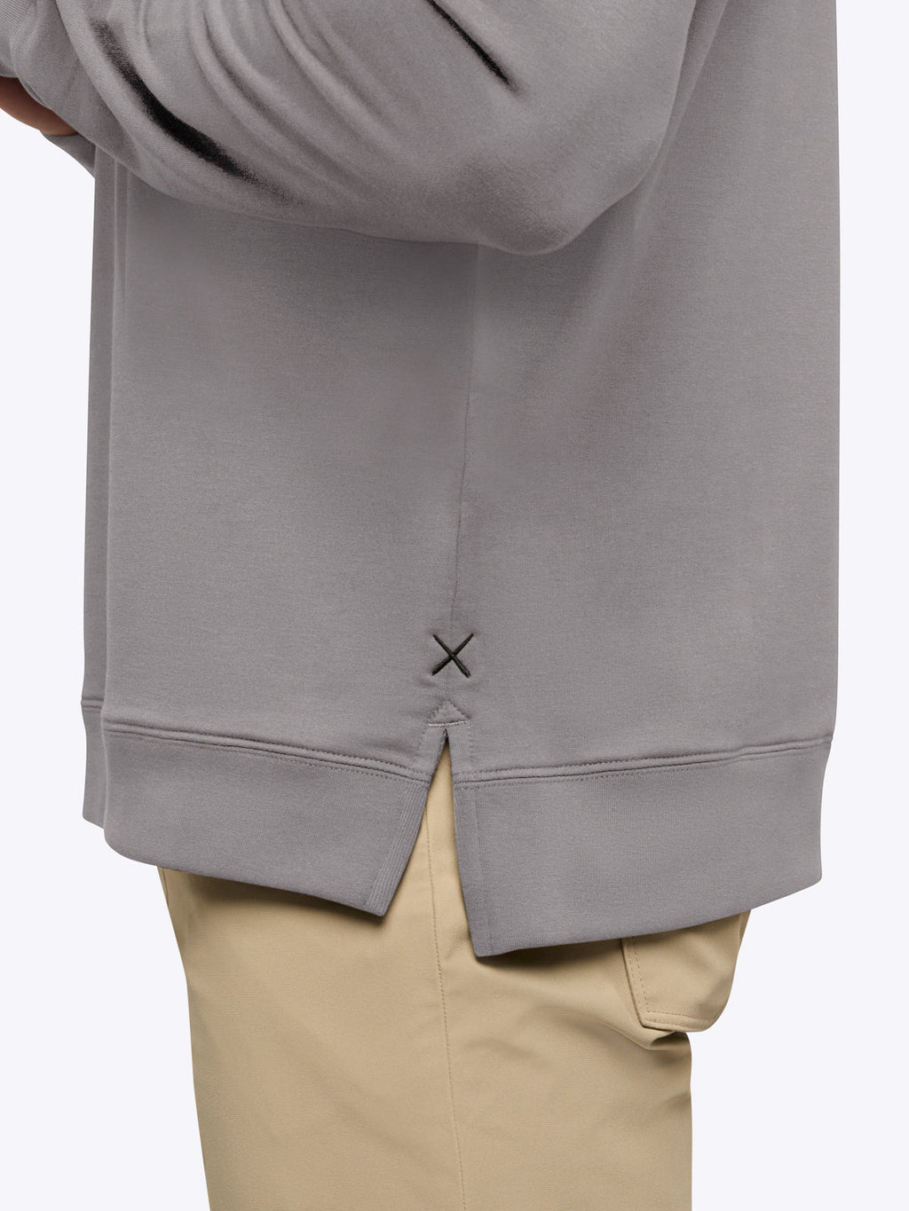Hyperloop Pullover Split-Hem | Wolf Signature-Fit