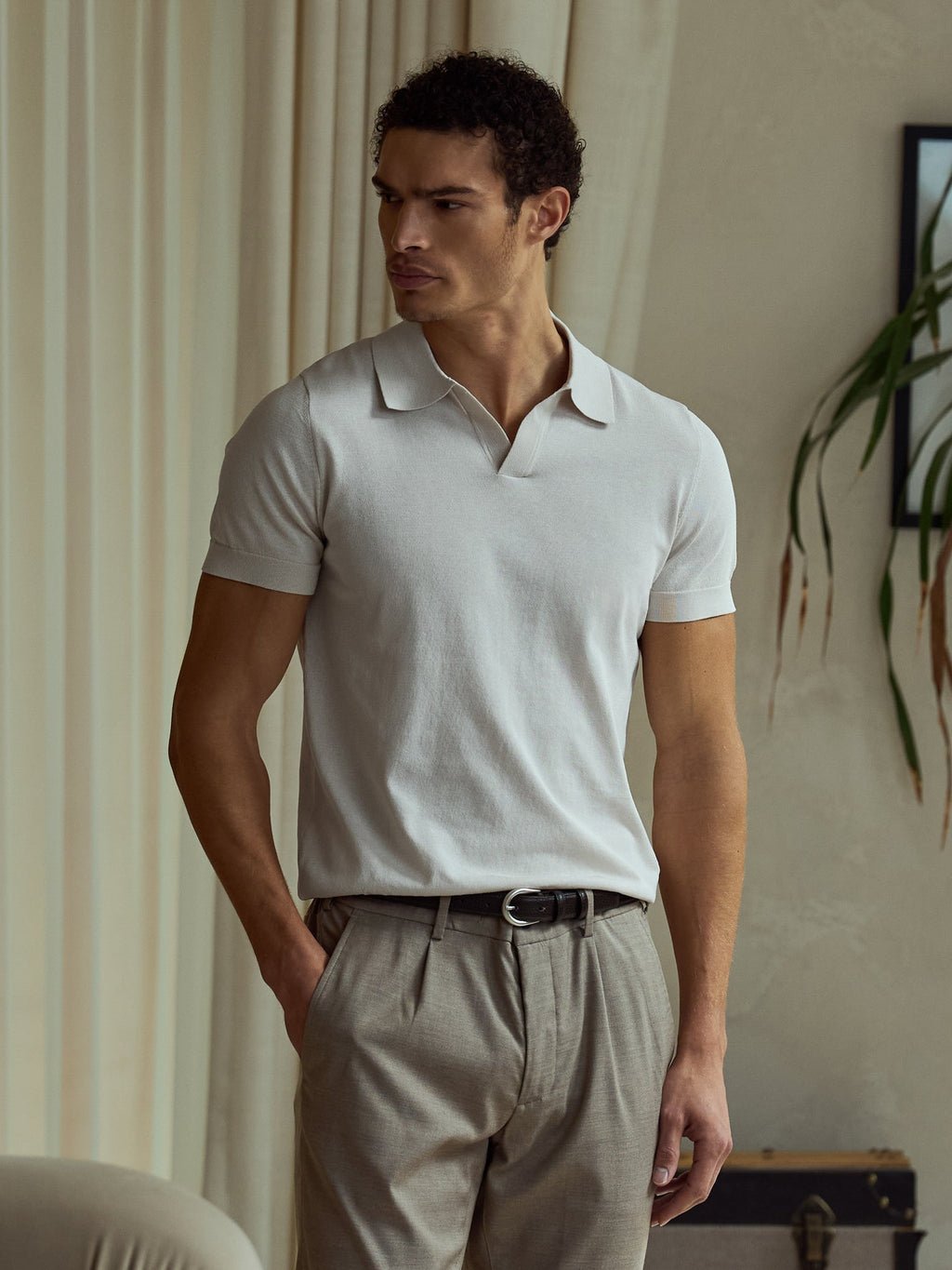 Riviera Knit Polo | Nimbus Signature-Fit